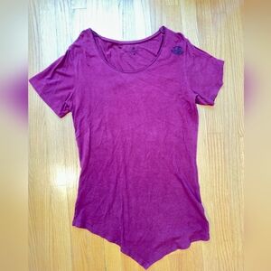 Men's Stylish Maroon Tee